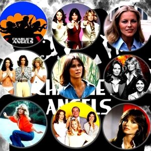 Charlie's Angels Magnet Set Retro Kitchen Decor